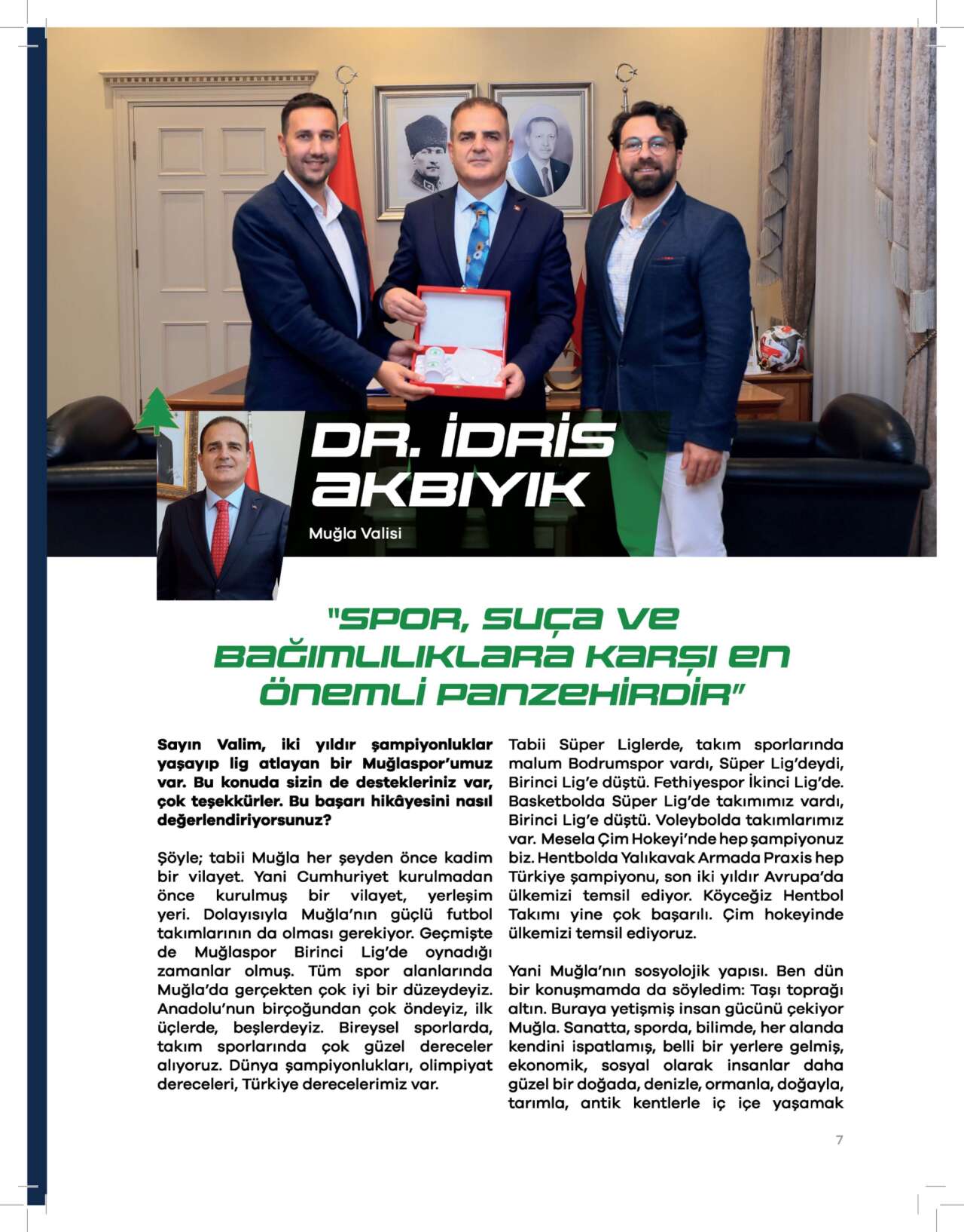 Muğlaspor Dergisi İlk Sayısıyla Yayında: Rıdvan Dilmen’den Özel Röportaj 5